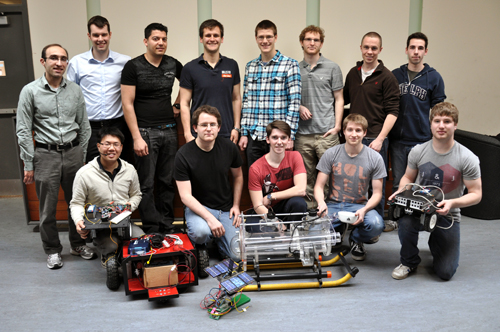 Members of the U of G Robotics Team