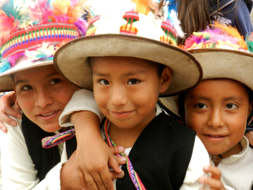 Peruvian children