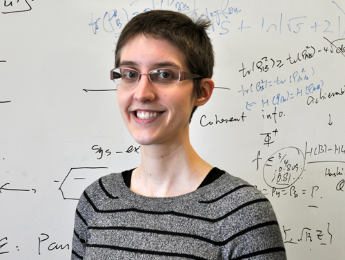 PhD student Erin Wild