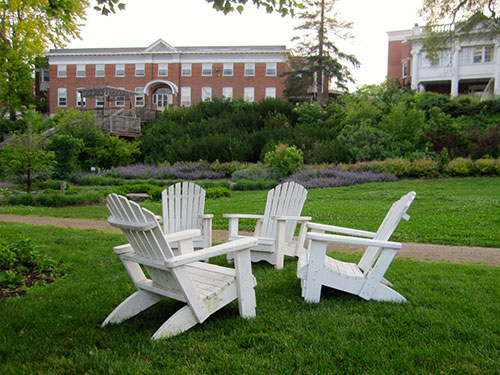 Prof. Nathan Perkins designed the garden at Guelph's Homewood Health Centre.